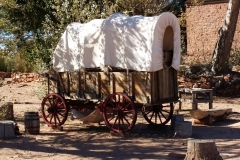 Covered Wagon at the fort
