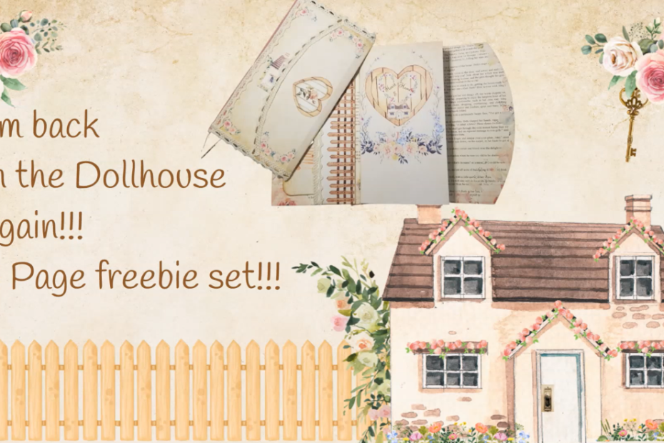 Making A Mini Folio Journal I m Back In The Dollhouse Again 3 Page 