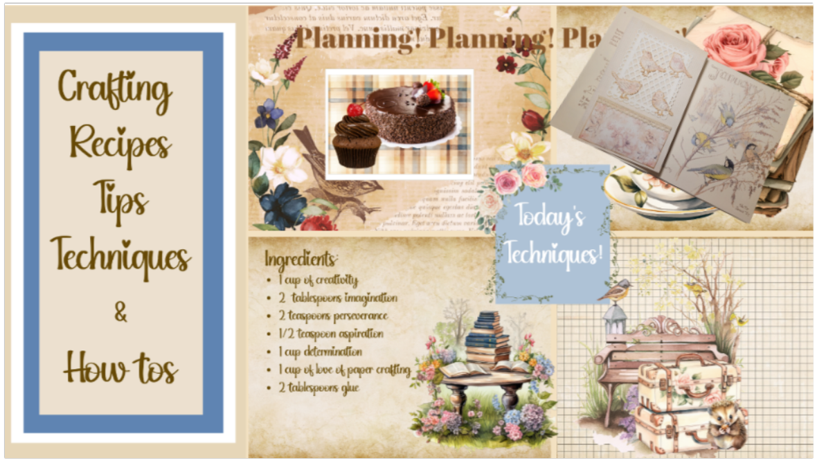 Crafting Recipes 2! Tips, techniques, and how tos for paper crafting ...