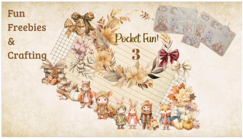 Pocket Fun 3! Freebies included! Very beginner friendly! – Julie ...